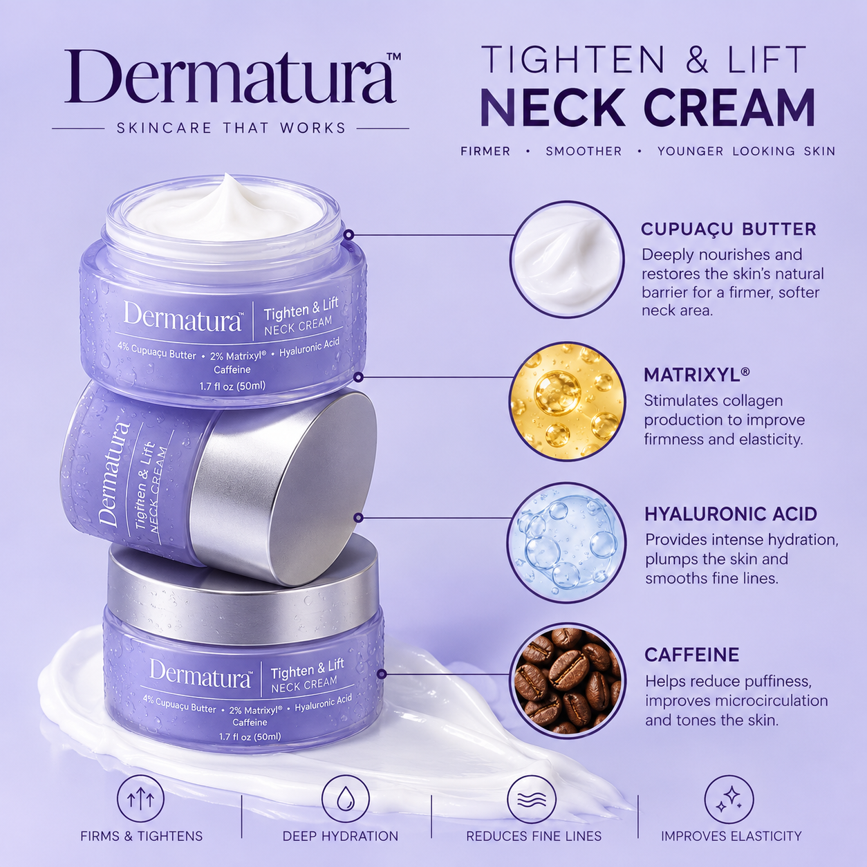 DERMATURA Tighten & Lift Neck Cream