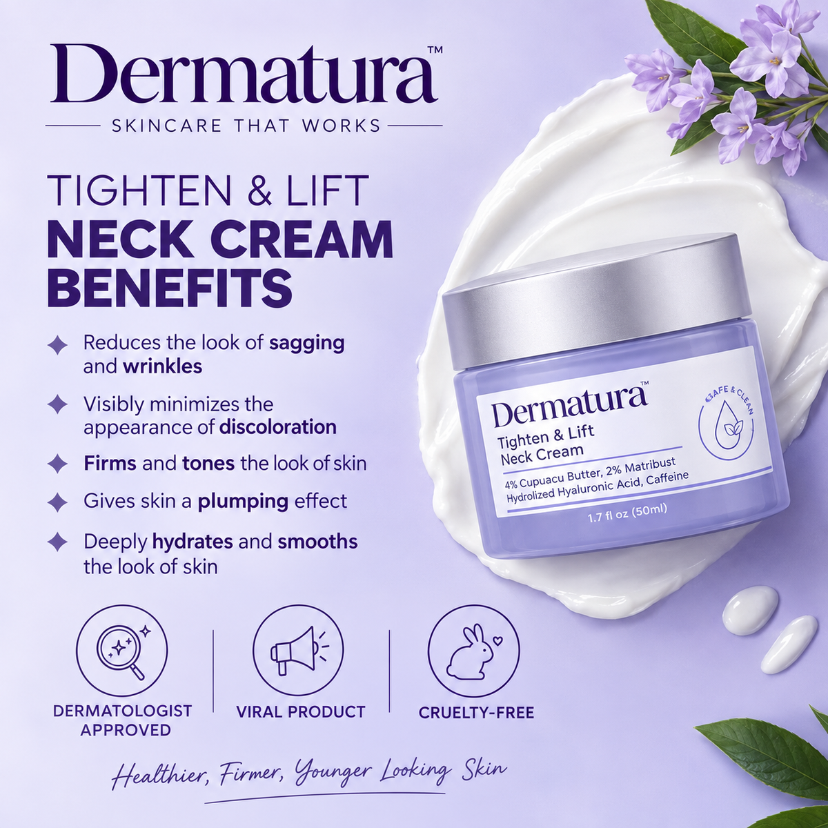 DERMATURA Tighten & Lift Neck Cream
